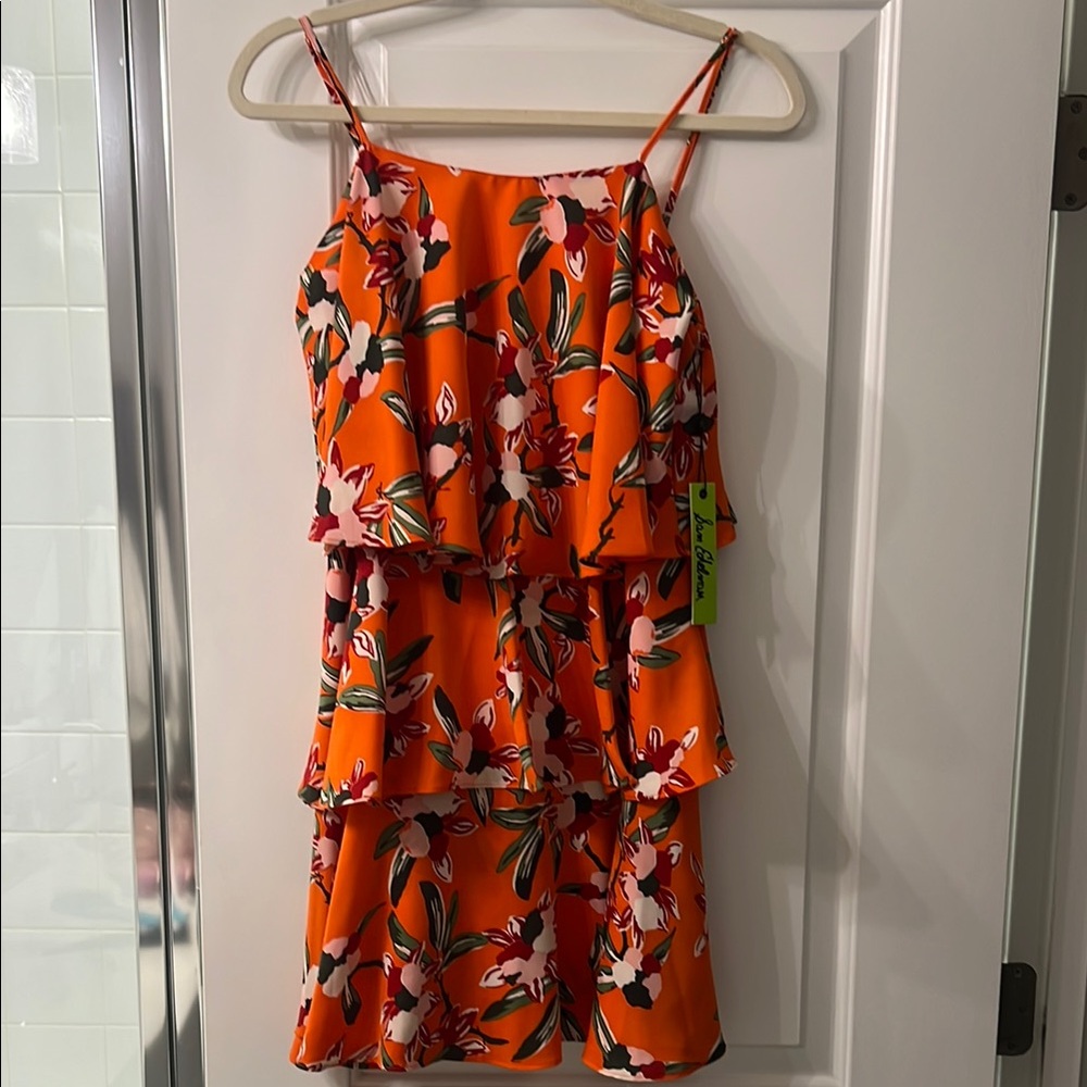 Sam Edelman Orange Floral Dress